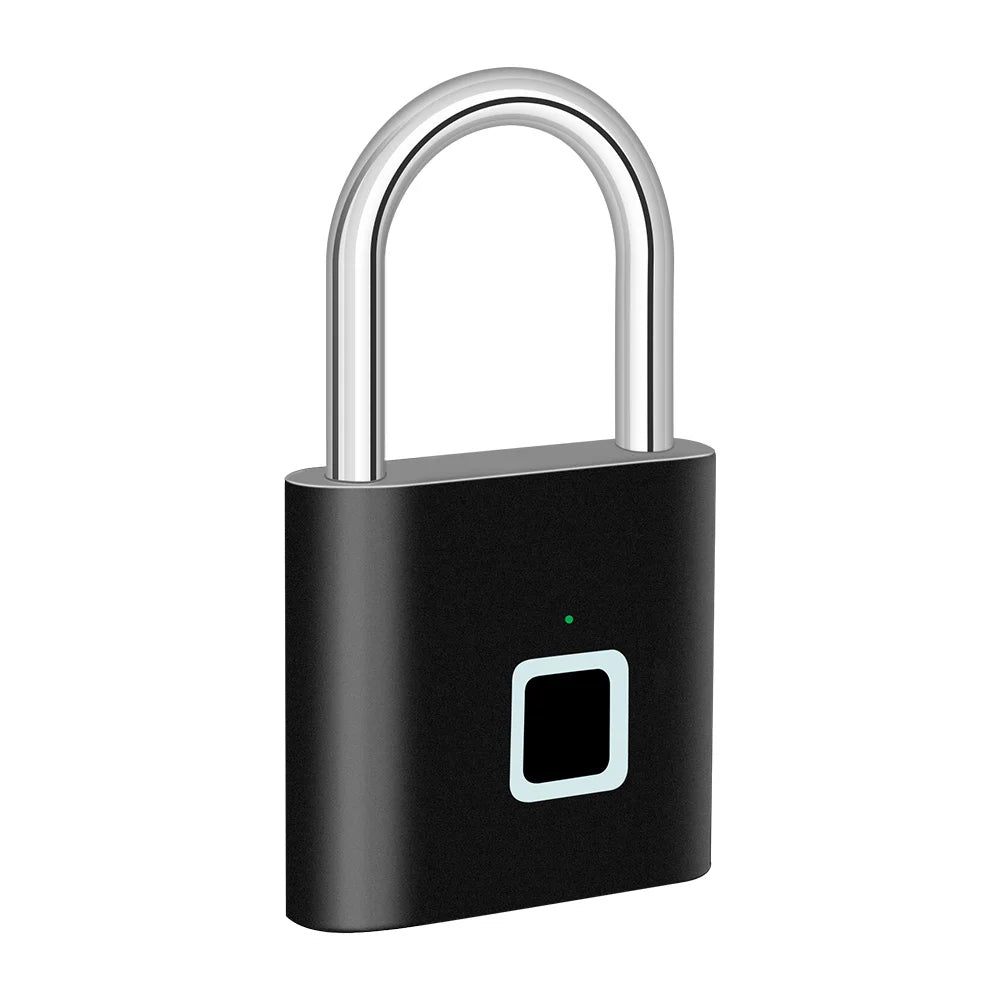 Smart Fingeravtryckslås – USB-laddning, Vattentät & Portabel – Säkerhet utan nyckel