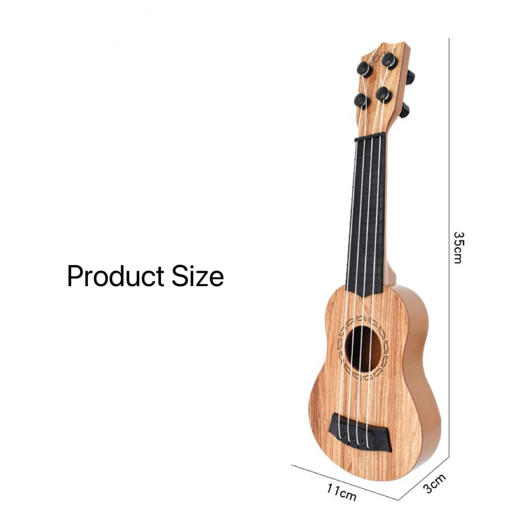 đž Barn-Gitarr 35 cm â Musikleksak med StrĂ€ngar | För Flickor & Pojkar frĂ„n 3 Ă„r