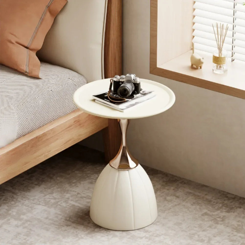 Nordiskt Soffbord i Järn – Rund Design med Modern Marockansk Stil