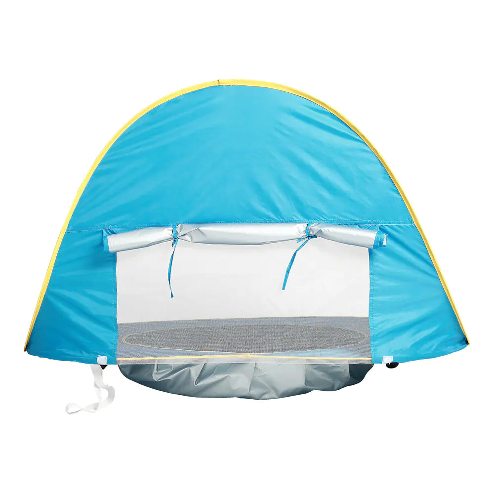 Automatisk Pop-Up Barnpool med Avtagbart Tält – 117×79×70 cm