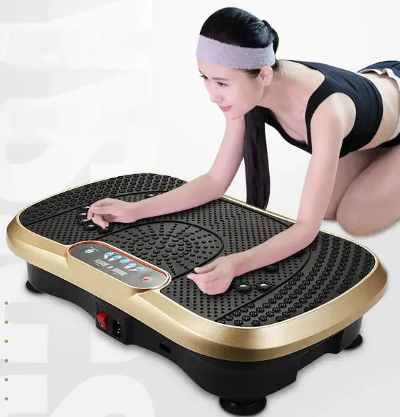 Lazy Power Plate – Vibrationsplatta för Hela Kroppen (Träning hemma)