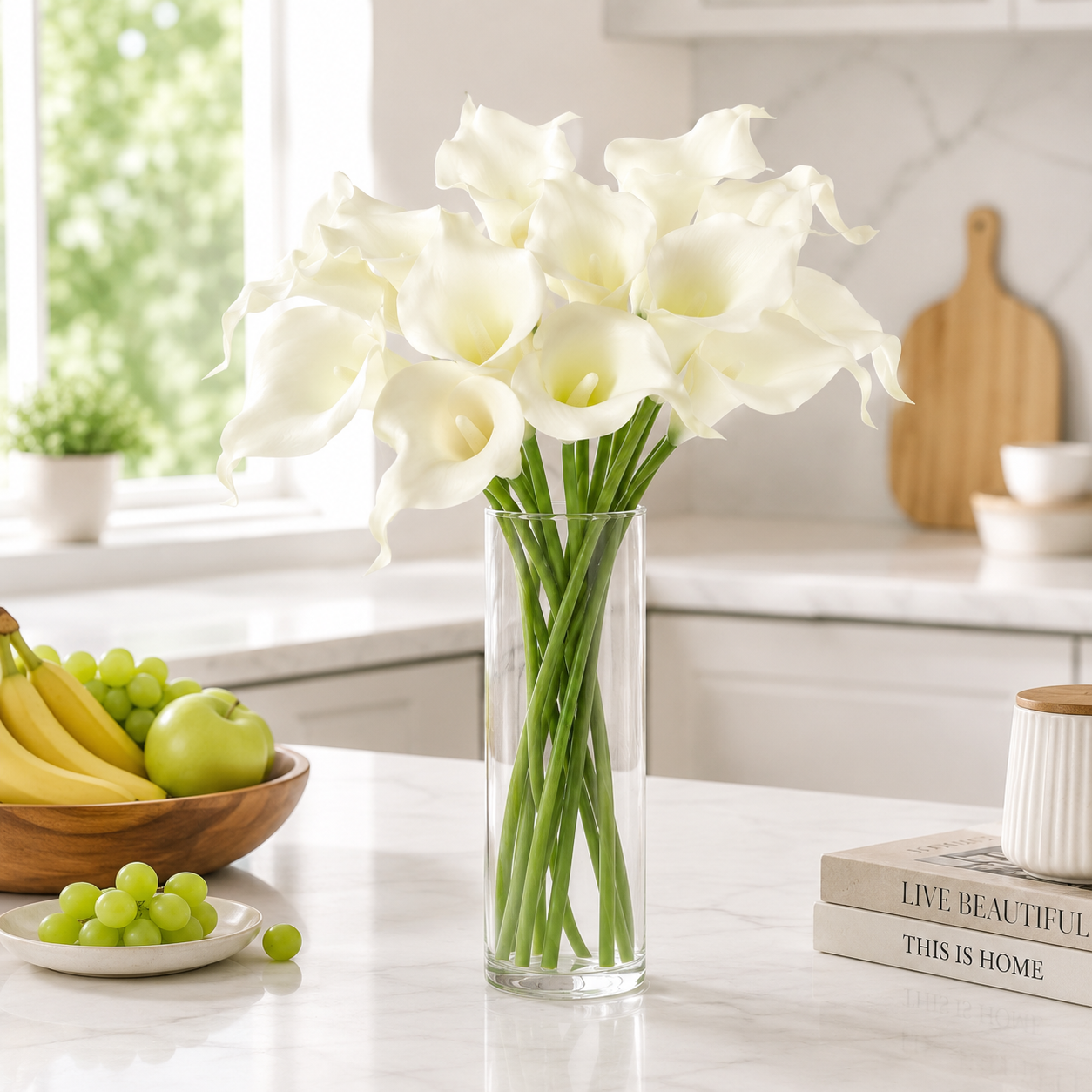 Konstgjorda Calla Liljor 10 st