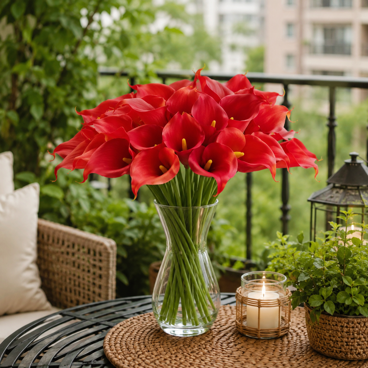 Konstgjorda Calla Liljor 10 st