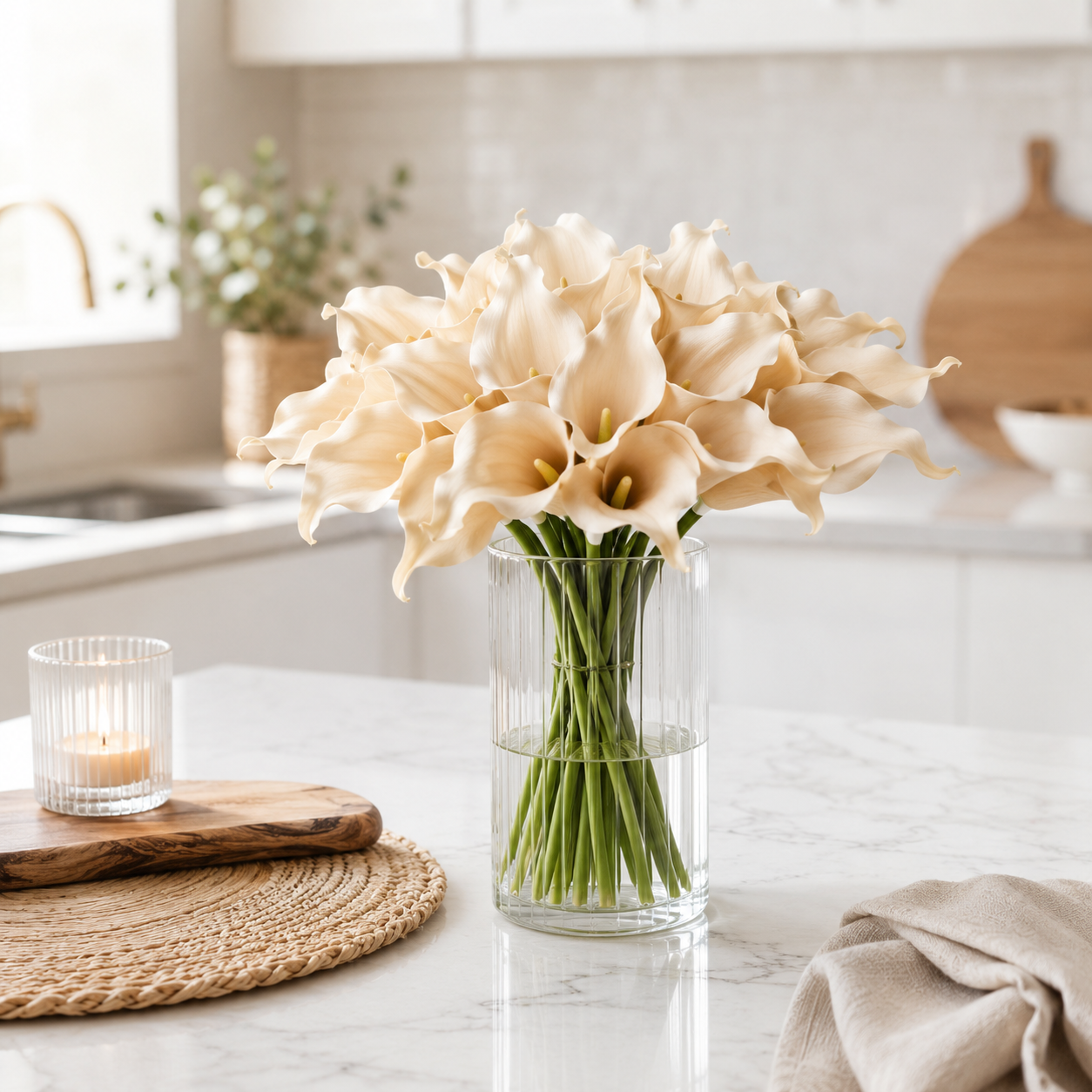 Konstgjorda Calla Liljor 10 st