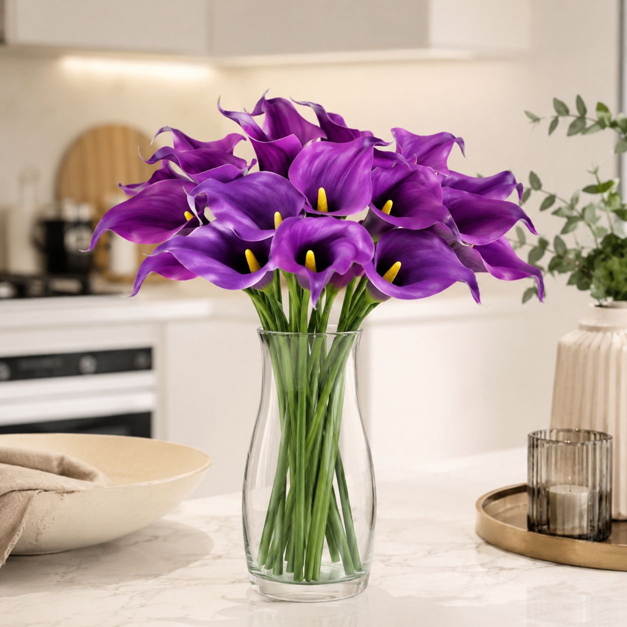 Konstgjorda Calla Liljor 10 st