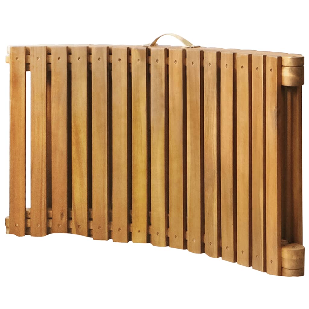 | Solsäng | 1-Person Brun 55 X 184 X 64Cm Massivt Akaciaträ