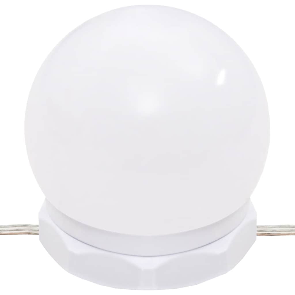 Sminkbord Med Led 96X40X142 Cm