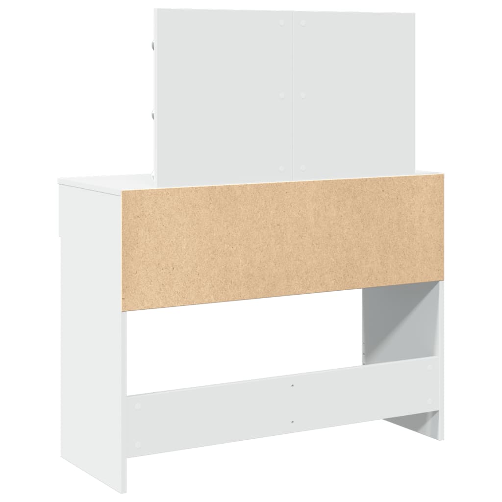 Sminkbord Med Led 100X40X120 Cm
