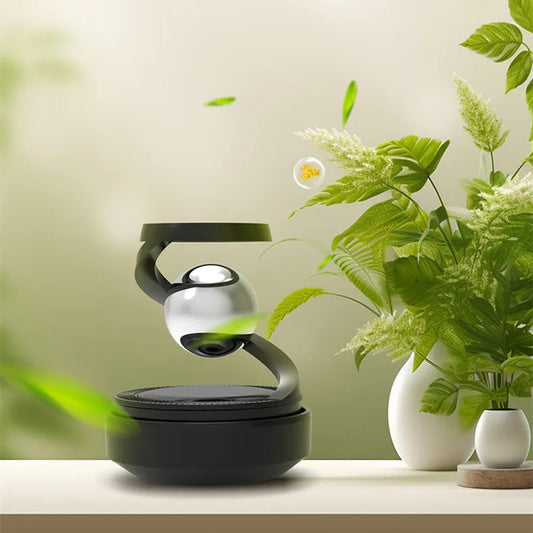 Solcellsdriven Bil Diffuser – Aromaterapi Luftfräschare för Avkopplande Körning
