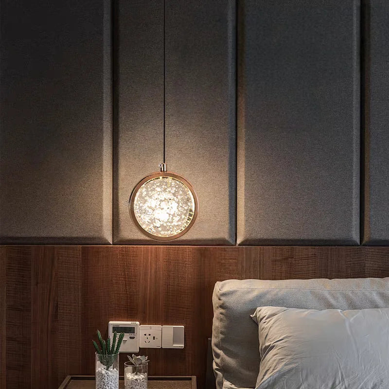 Modern LED Pendellampa – Lyxig Designlampa för Sovrum, Vardagsrum & Entré