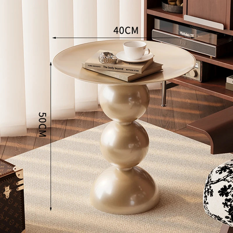 Kompakt Metallsoffbord – Enkel & Modern Design för Vardagsrum & Sovrum