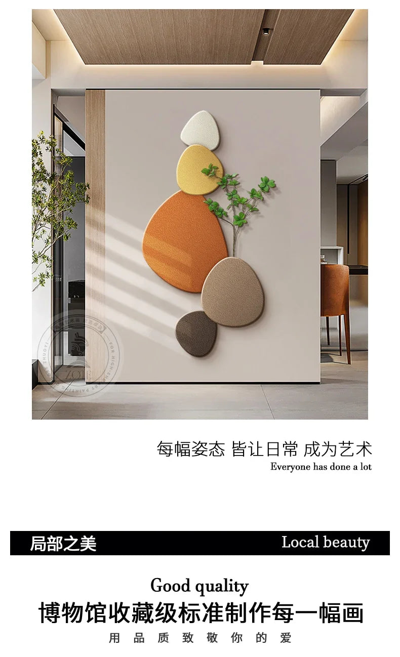 Ny stil vägglampa för vardagsrum – dekorativ målning med växtmotiv för veranda, korridor och hall – väggmonterad lampa med kontakt