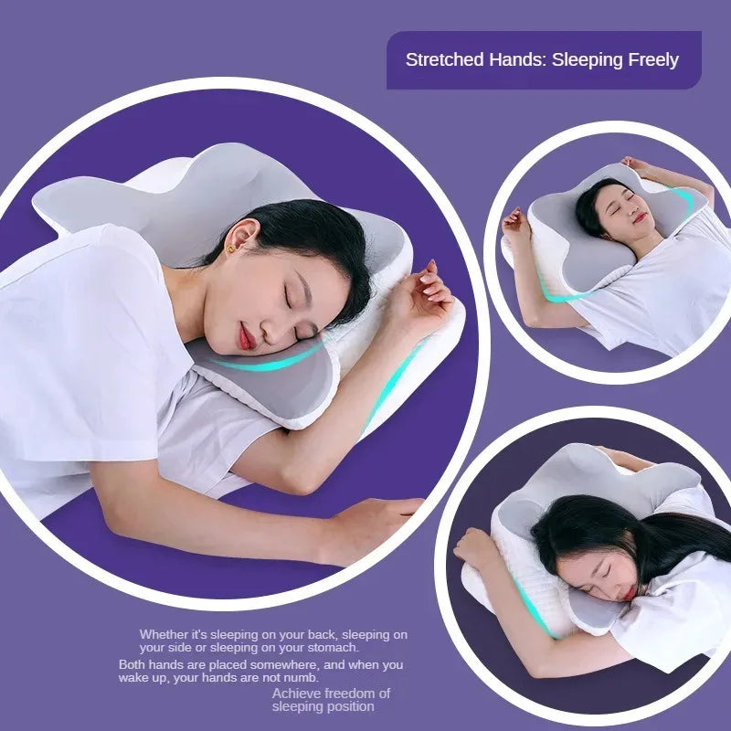 Ergonomisk Nackkudde i Memory Foam – Ortopedisk