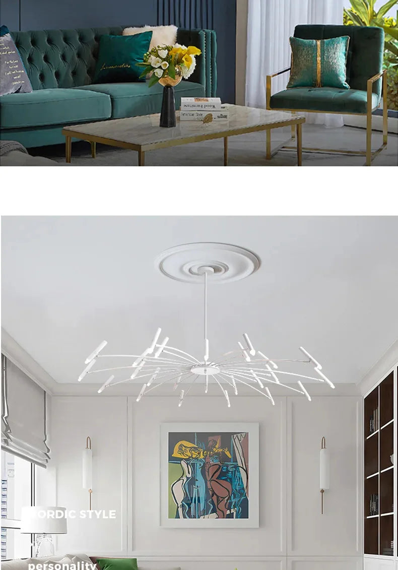 Minimalistisk Taklampa – G9 LED Pendel för Hemmets Inredning