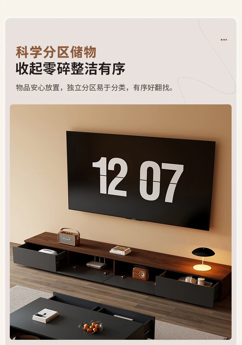 Wabi Sabi Modern Tv Stand Elegant Rustic Living Room Floor Tv Stand Premium Beauty Soportes De Televisión Room Furniture