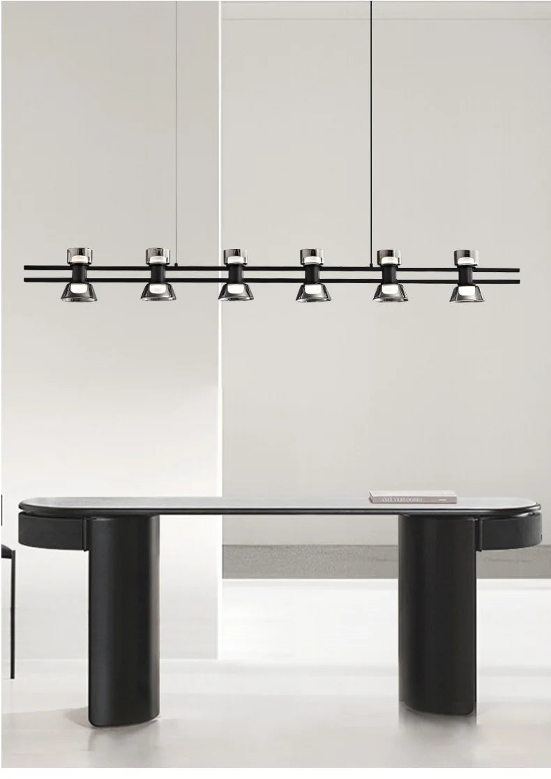 Nordisk LED-ljuskrona – Lyxig Design för Restaurang, Bar & Köksö