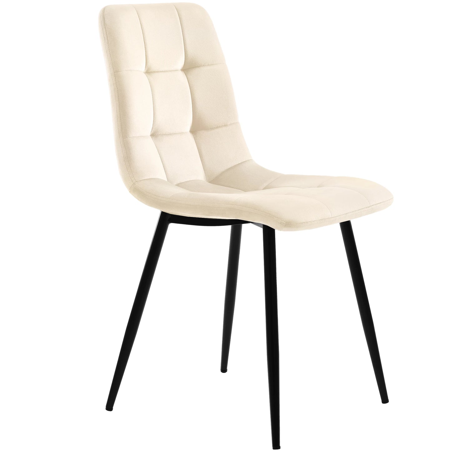 Matgrupp (5 delar) – Modernt Matbord med 4 Stolar, 140×80 cm