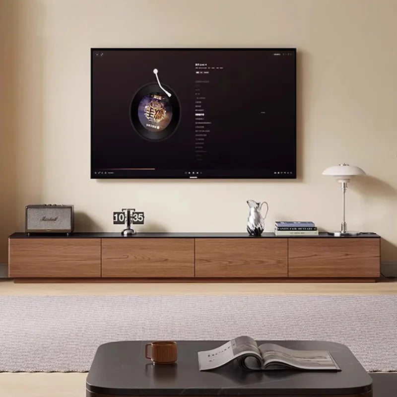 Wabi Sabi Modern Tv Stand Elegant Rustic Living Room Floor Tv Stand Premium Beauty Soportes De Televisión Room Furniture