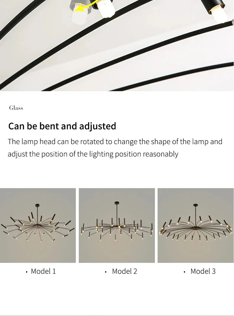 Minimalistisk Taklampa – G9 LED Pendel för Hemmets Inredning