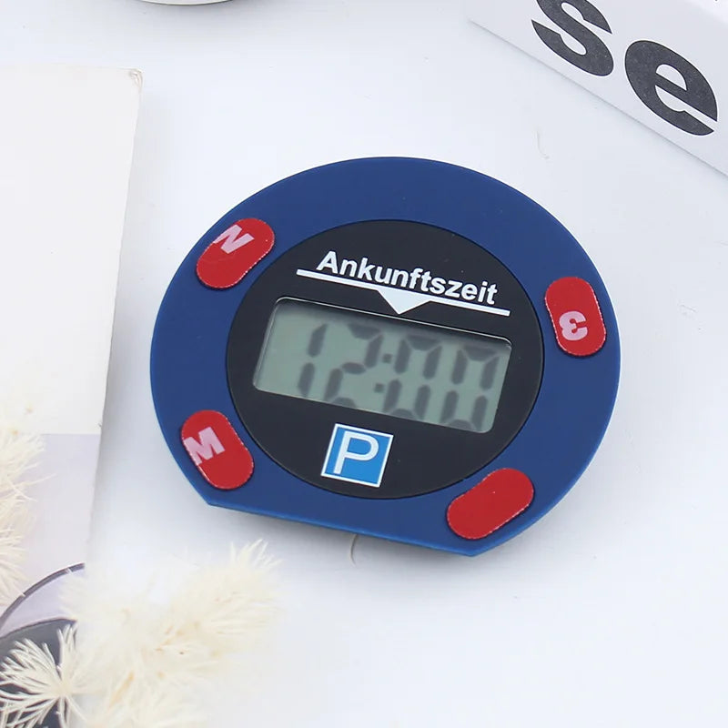 Elektronisk Parkeringsskiva – LCD Dubbel Display – Automatisk Tidtagning