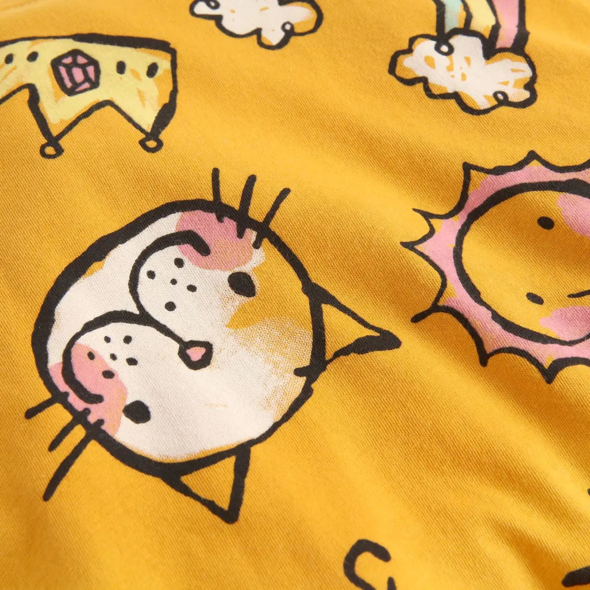 Sanlutoz Baby Pyjamas – 100% Kammad Bomull – Djurmotiv – 2-delad Set för Nyfödda & Småbarn (0–4 år)