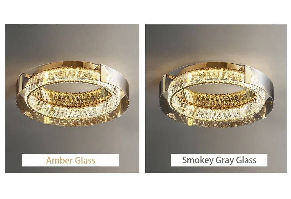 Kristalltaklampa med LED – Lyxig & Dimbart för Sovrum, Matsal & Vardagsrum