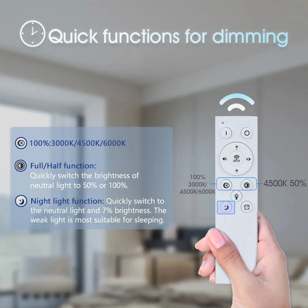 IRALAN Kristallkrona – Dimbar LED Taklampa med Ringdesign (Ø36/Ø55 cm)