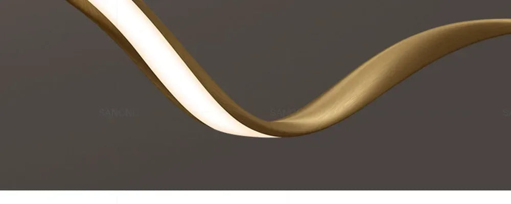 Modern LED Taklampa – Nordisk Lyx för Sovrum, Matsal & Restaurang