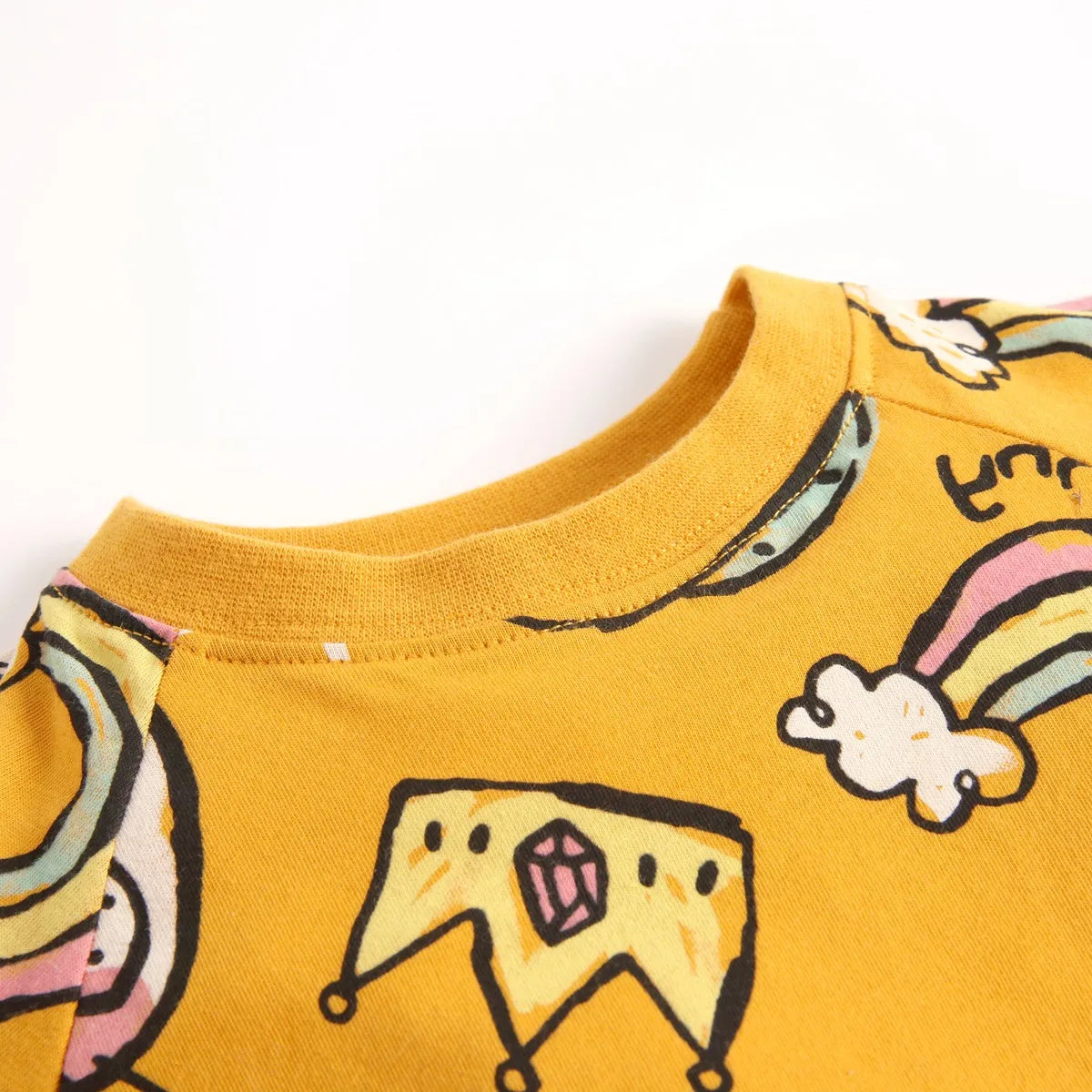 Sanlutoz Baby Pyjamas – 100% Kammad Bomull – Djurmotiv – 2-delad Set för Nyfödda & Småbarn (0–4 år)