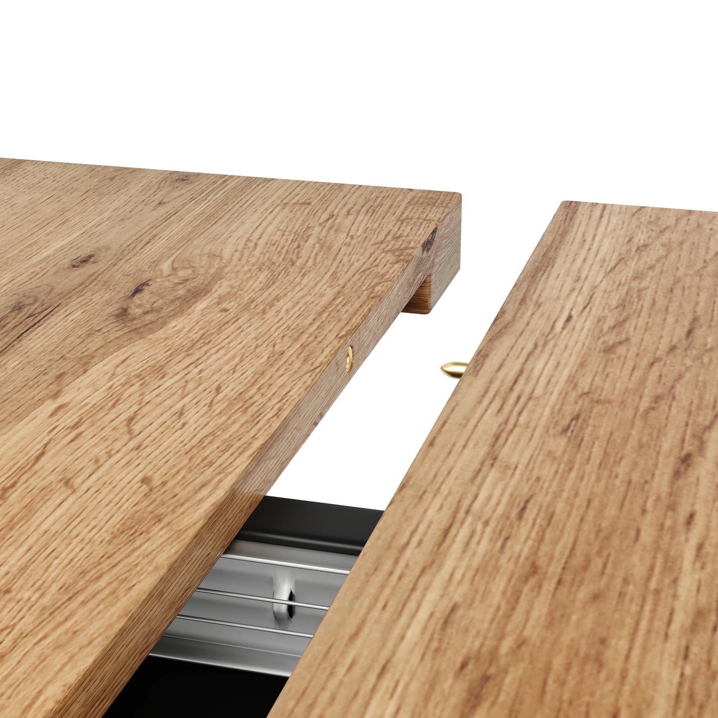 Utdragbart Matbord med Förvaring – 140 × 70 cm för Kök & Vardagsrum