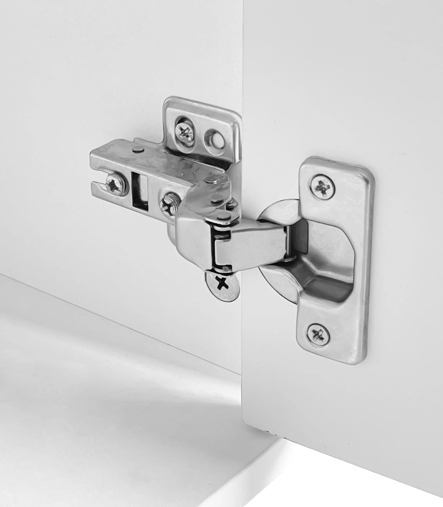Sminkbord med LED-spegel – Modern Vit Design med Utdragbar Funktion