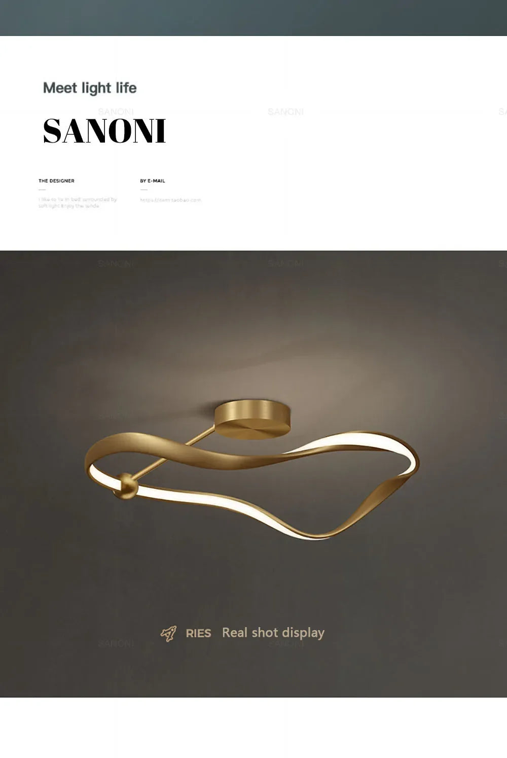 Modern LED Taklampa – Nordisk Lyx för Sovrum, Matsal & Restaurang