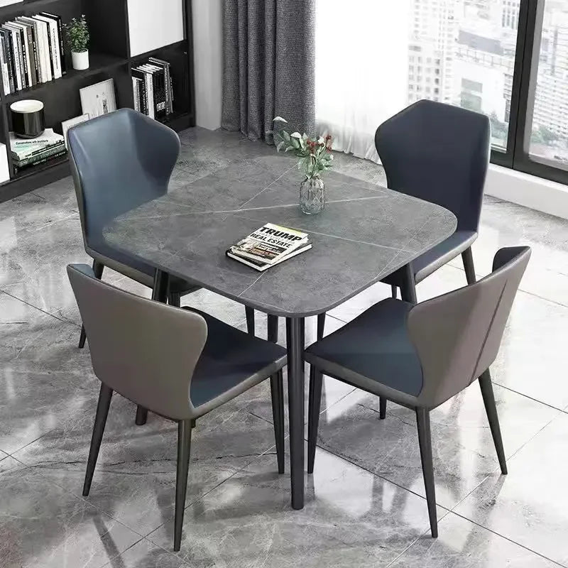 Lyxig Matgrupp i Massivt Trä – Modern Design för Hem & Möten