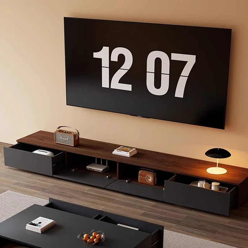 Wabi Sabi Modern Tv Stand Elegant Rustic Living Room Floor Tv Stand Premium Beauty Soportes De Televisión Room Furniture