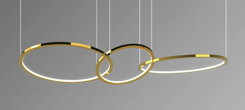 Nordisk Taklampa i Modern Design – Justerbar LED Pendellampa för Matsal, Vardagsrum & Sovrum