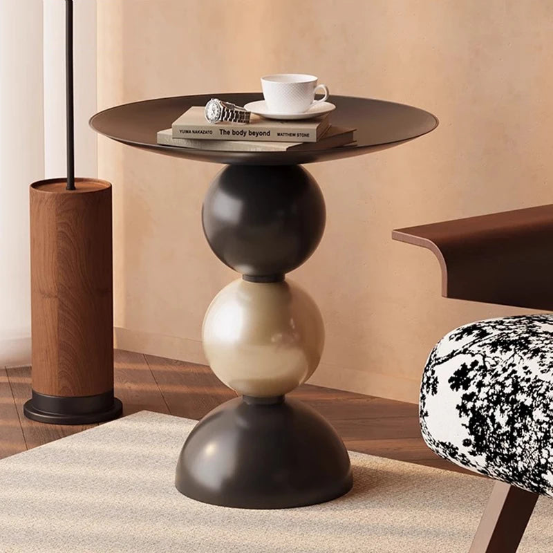 Kompakt Metallsoffbord – Enkel & Modern Design för Vardagsrum & Sovrum