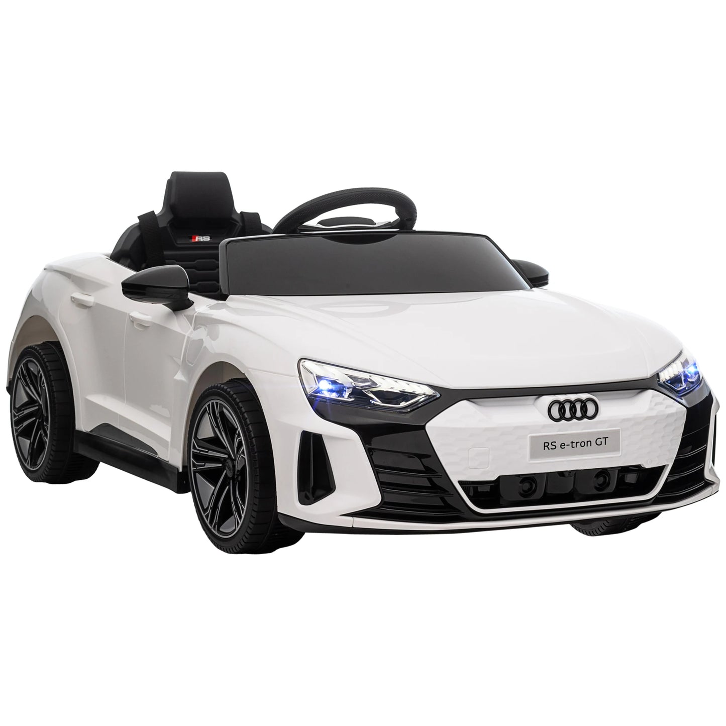 HOMCOM Elektrisk Barnbil Audi RS e-tron GT – Vit