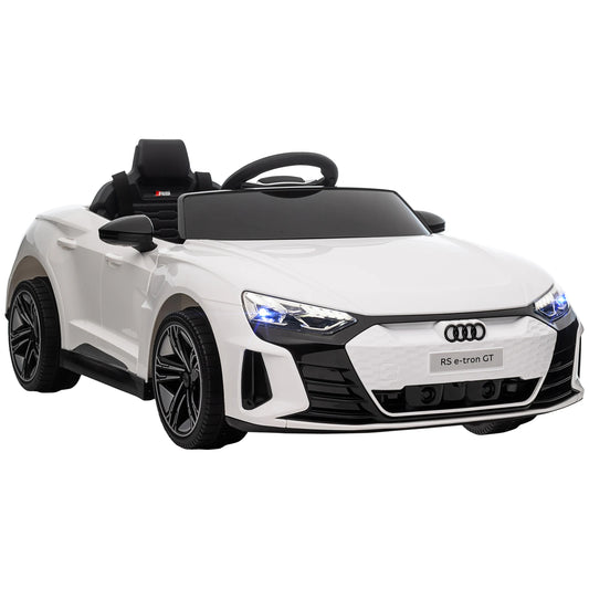 HOMCOM Elektrisk Barnbil Audi RS e-tron GT – Vit