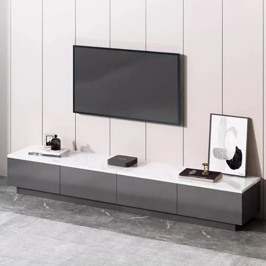 ANGDUO TV-bänk – Glamourös Retrodesign med Modern Funktion