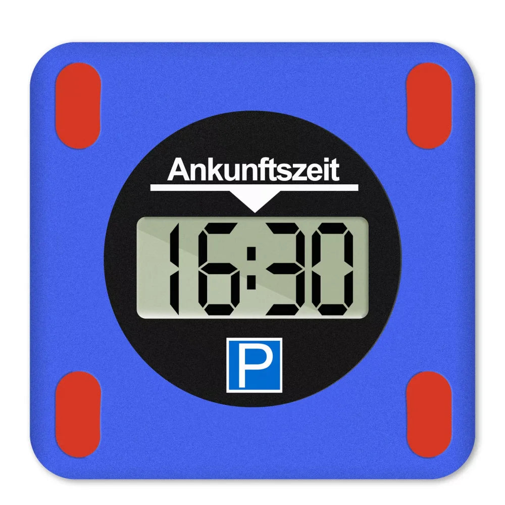 Elektronisk Parkeringsskiva – LCD Dubbel Display – Automatisk Tidtagning
