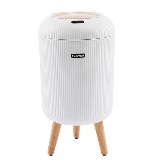 🗑️ SHXI Automatisk Soptunna med Sensor – 10L – Touchfri & Luktförseglad – För Kök & Badrum