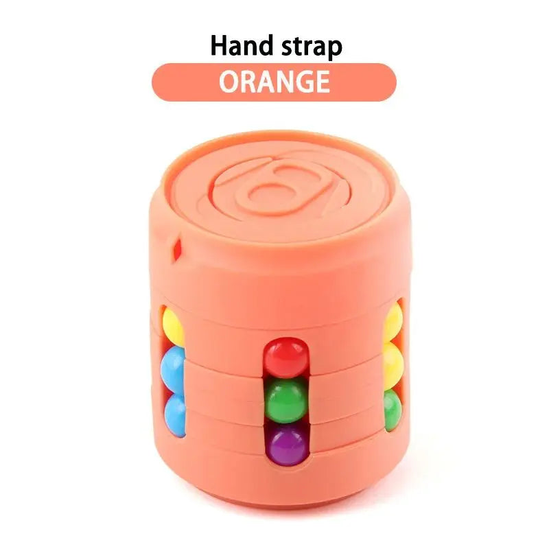 Multifunktionell Fidget Spinner – Färgglada Bönor & Stresslindring – För Barn & Vuxna