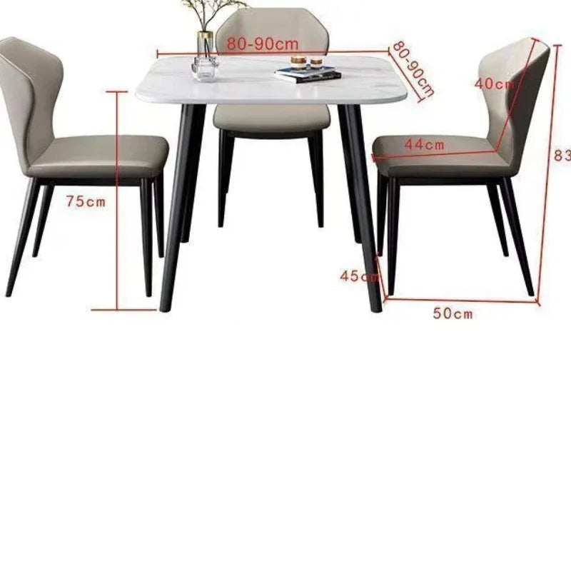 Lyxig Matgrupp i Massivt Trä – Modern Design för Hem & Möten