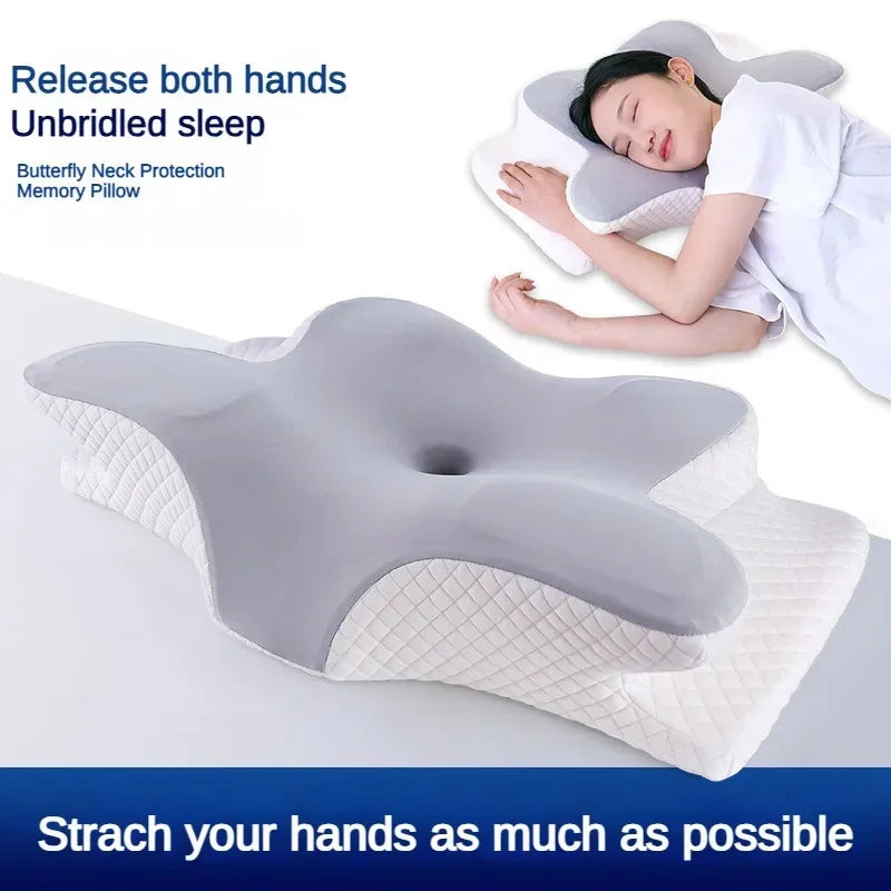 Ergonomisk Nackkudde i Memory Foam – Ortopedisk