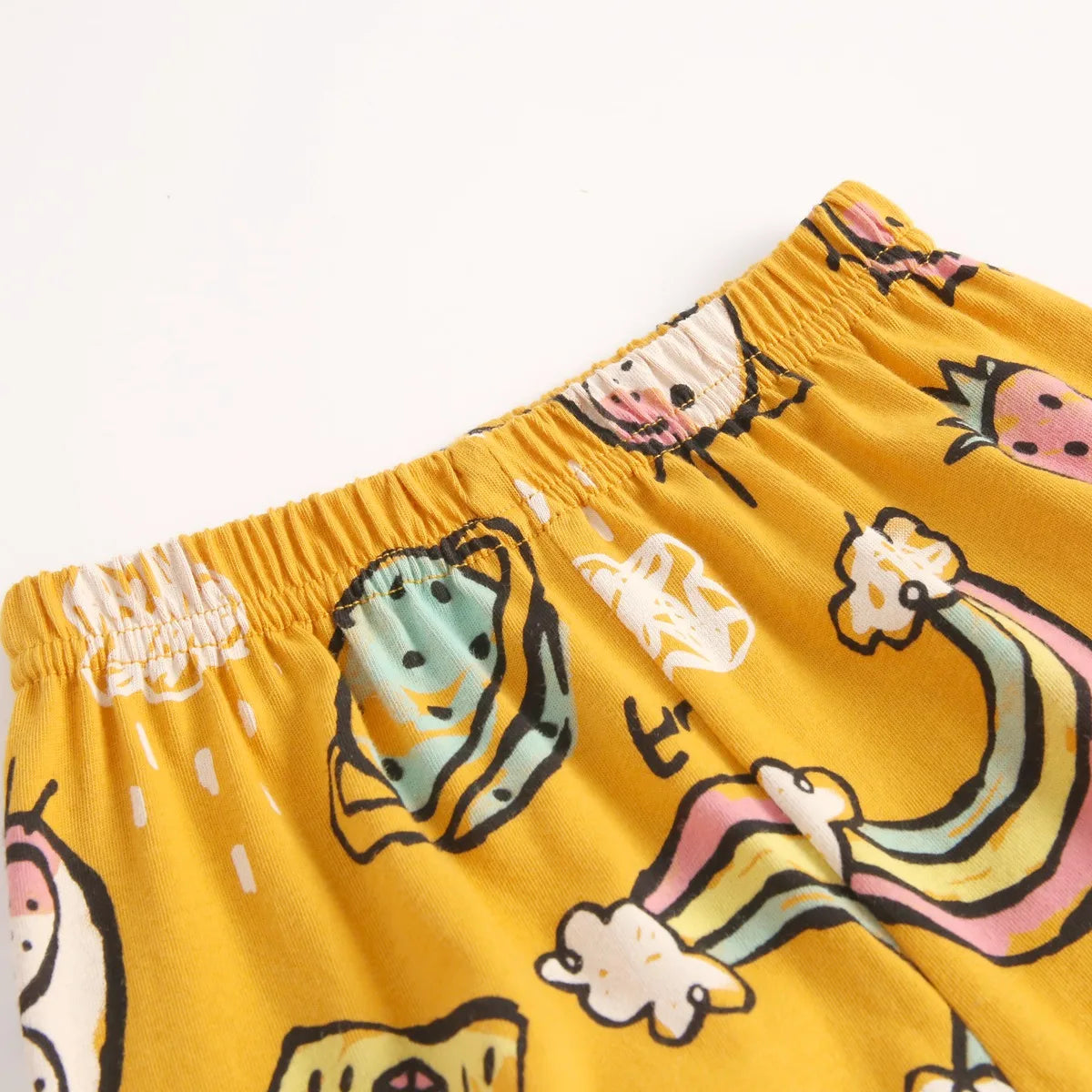Sanlutoz Baby Pyjamas – 100% Kammad Bomull – Djurmotiv – 2-delad Set för Nyfödda & Småbarn (0–4 år)