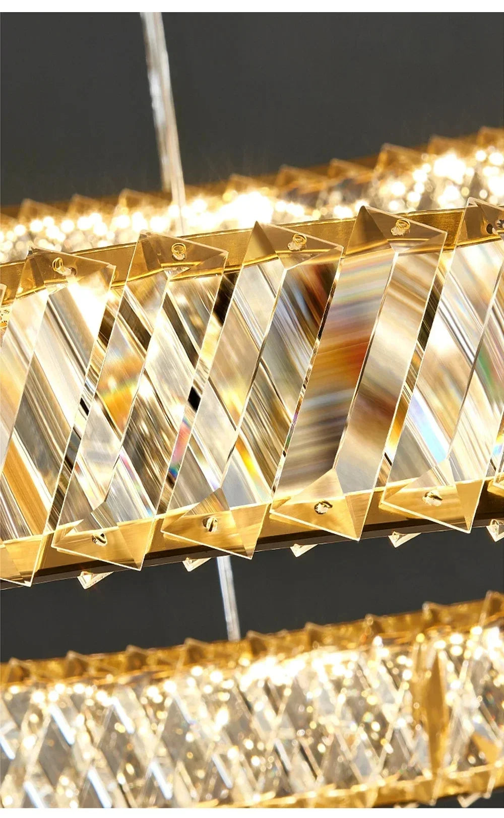 Kristalltaklampa med LED – Lyxig & Dimbart för Sovrum, Matsal & Vardagsrum