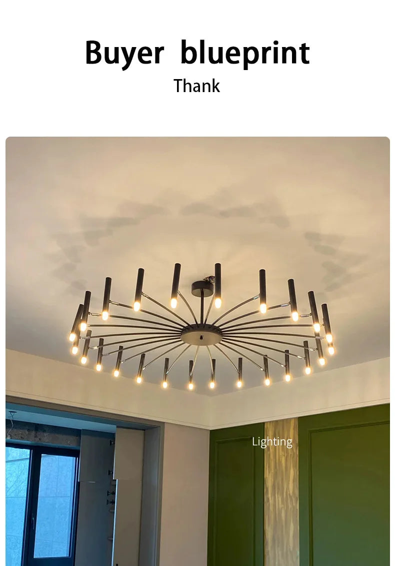 Minimalistisk Taklampa – G9 LED Pendel för Hemmets Inredning