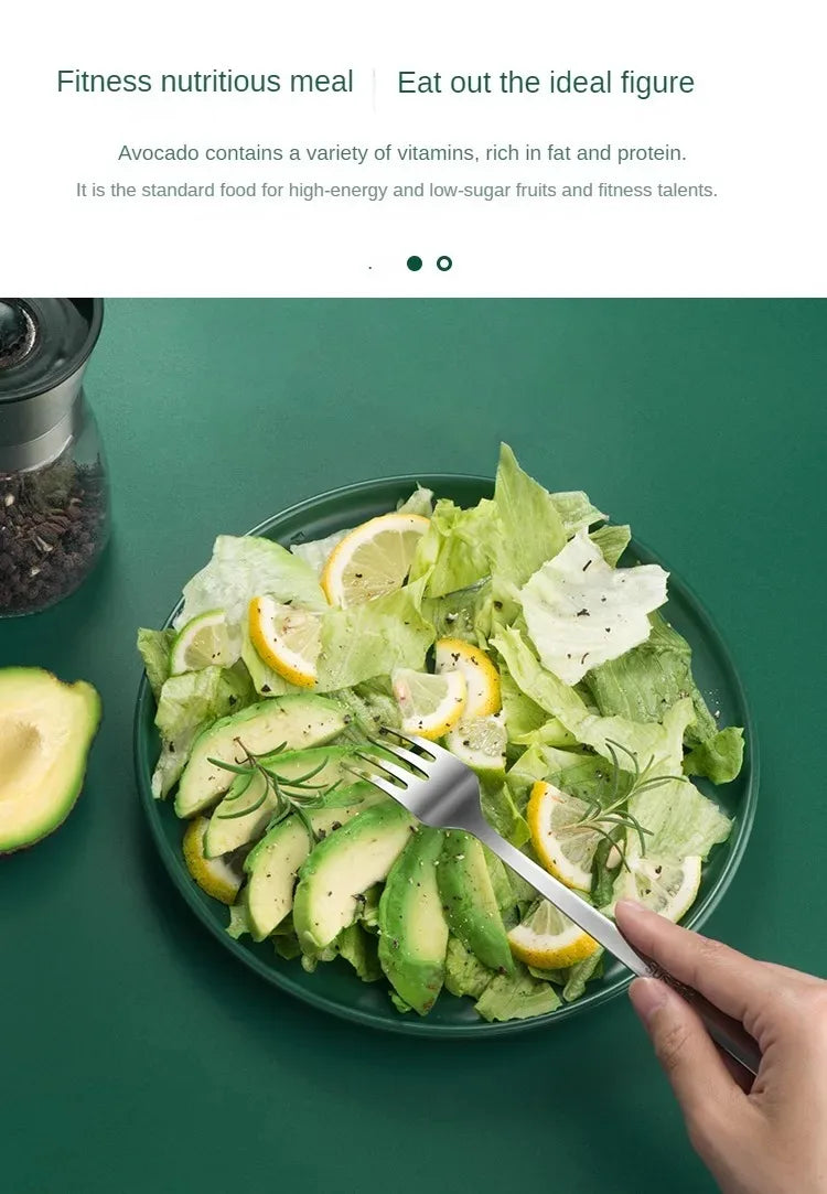 🥑 Avokadokniv i Rostfritt Stål – Frukt- & Grönsaksskärare | Praktiskt Kökstillbehör