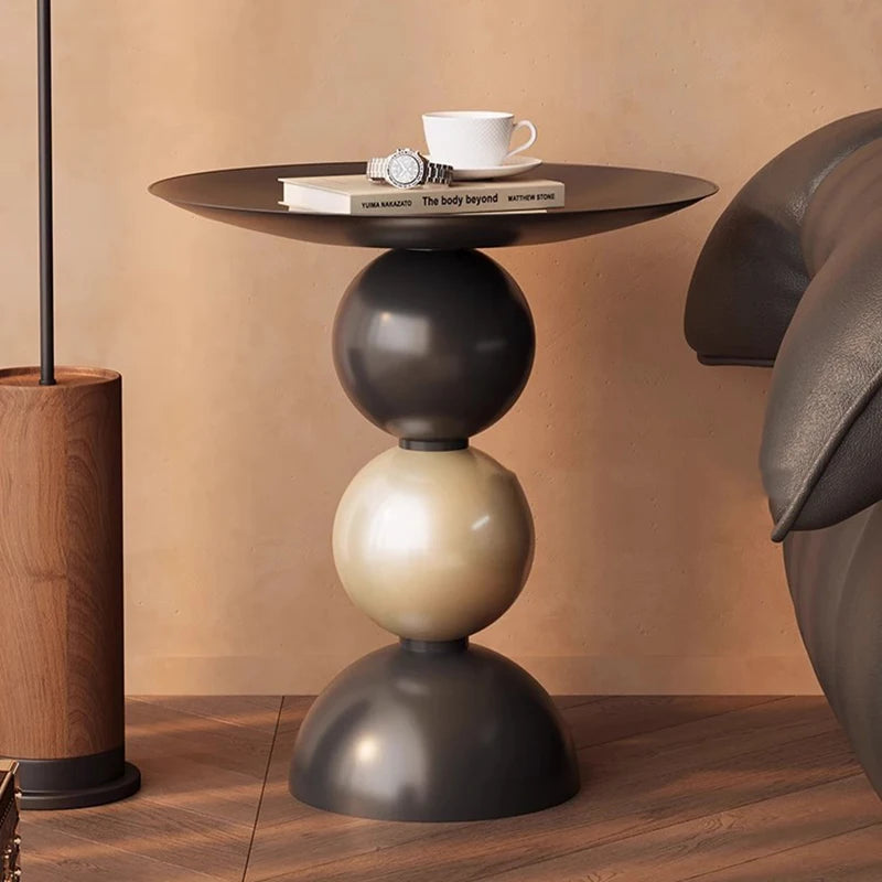 Kompakt Metallsoffbord – Enkel & Modern Design för Vardagsrum & Sovrum