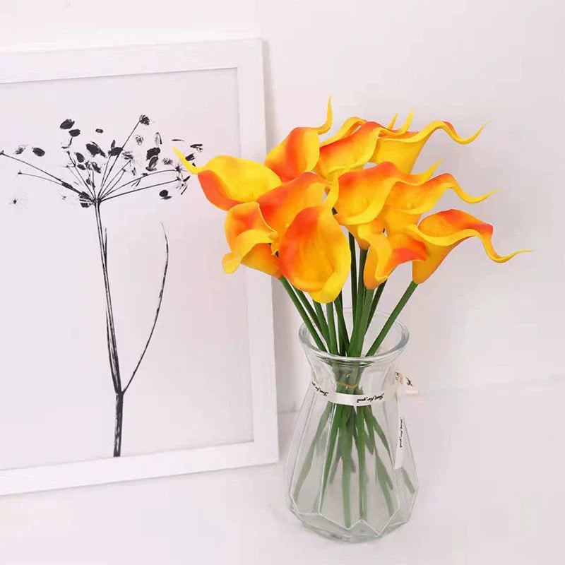Konstgjorda Calla Liljor 10 st